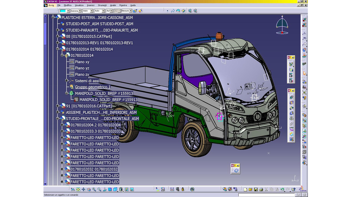 AMV Design ALKE veicolo elettrico XT