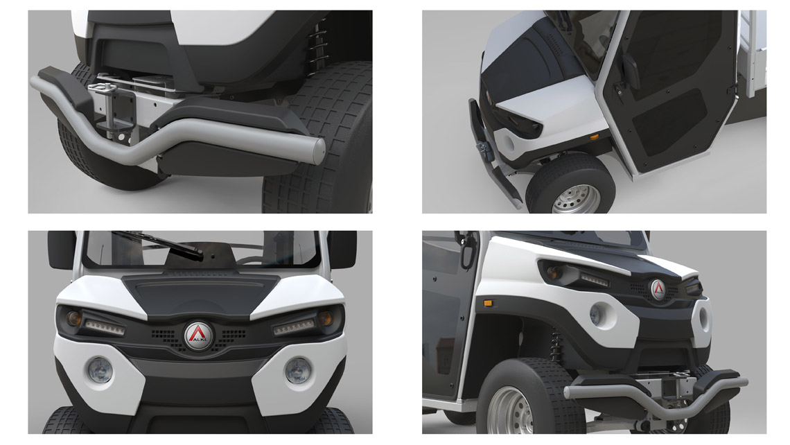 AMV Design ALKE ATX Electric Utility Vehicle UTV veicolo elettrico