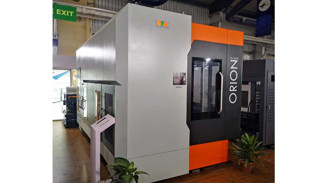 Centro di lavoro a controllo numerico, lavorazione parti meccaniche,
 CNC monoblocco, BFW India, HMC machine, 5 axis multi process machines, macchina a 5 assi multi processo, centro di lavoro CNC, CNC machining center, ORION FX Series,lavorazione di pezzi di precisione, Precision Parts Machining