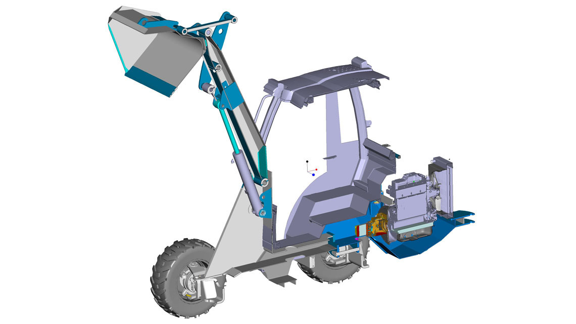 AMV Design CSF Q TRAK pale caricatrici