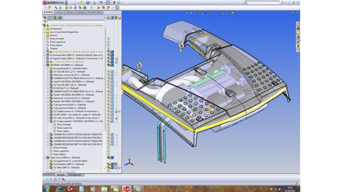 AMV Design CSF Q TRAK pale caricatrici