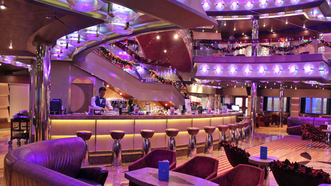 AMV Design - Costa Fascinosa Atrium - cruise ship interior design