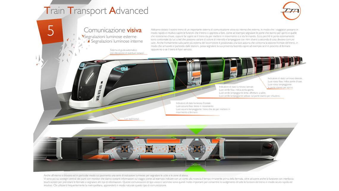 AMV Design - Treno Metropolitano Concept Lotusprize 2014 - Metropolitan Train - Train Design - Innotrans Berlin