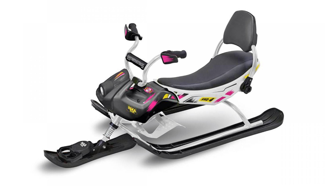 AMV Design Slitta Snowracer, Slitta, sledge, slittino, slittino da neve, slitta per bambini, Снегокат , SND4, NIKA, Snowpatrol, sled