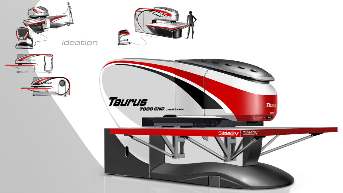 SIMASV Taurus e 1250 F1  Punzonatrice CNC macchine utensili per la lavorazione della lamiera.