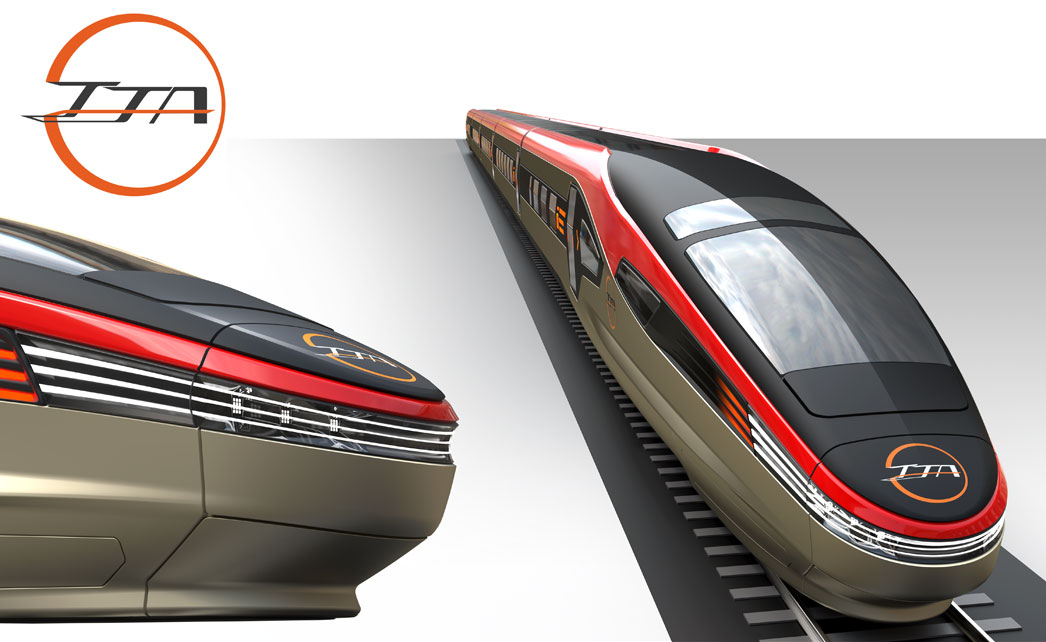 AMV Design - Treno Metropolitano Concept  - Metropolitan Train - Train Design - Innotrans Berlin - High-speed rail - high speed train - treno ad alta velocità - concept treno - treno design - locomotiva - trasporto su rotaia - treno fututistico