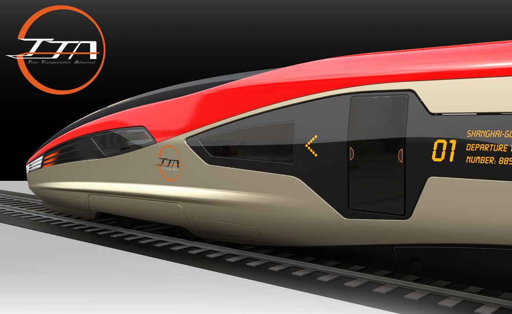 AMV Design - Treno Metropolitano Concept  - Metropolitan Train - Train Design - Innotrans Berlin - High-speed rail - high speed train - treno ad alta velocità - concept treno - treno design - locomotiva - trasporto su rotaia - treno fututistico