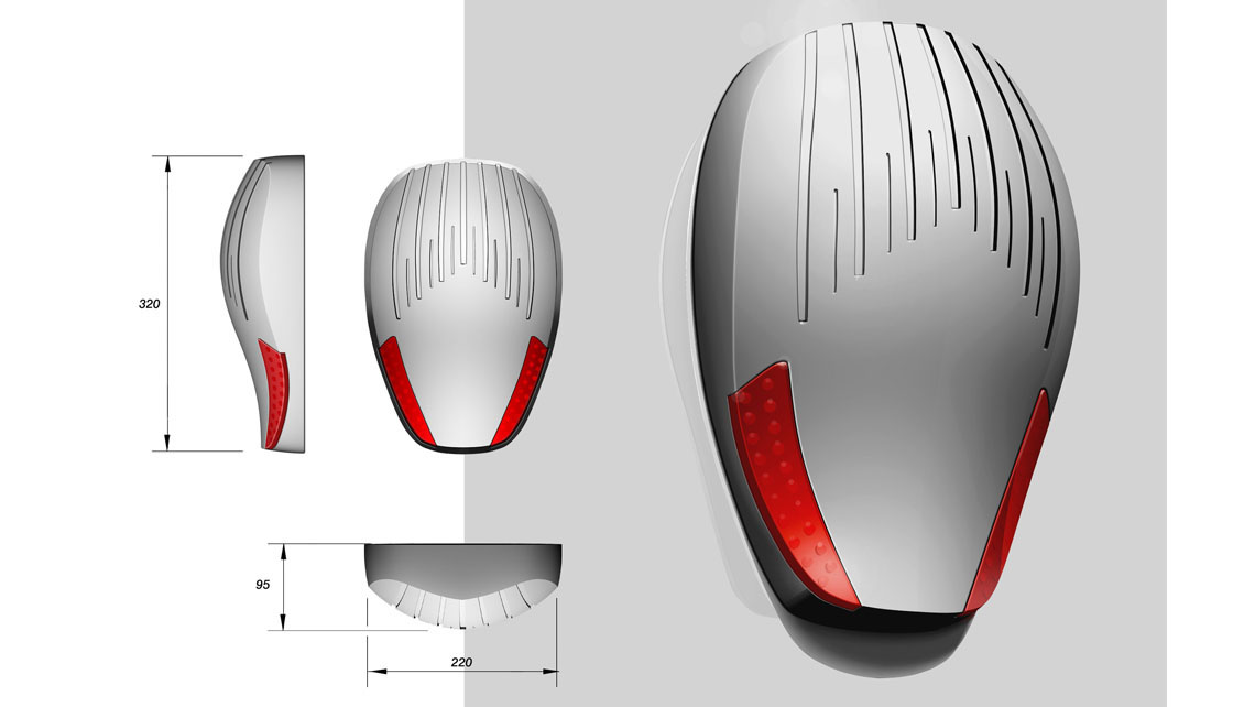 AMV Design, venitem , rio, Sirena per esterni , lampeggiante led, antifurto, antintrusione