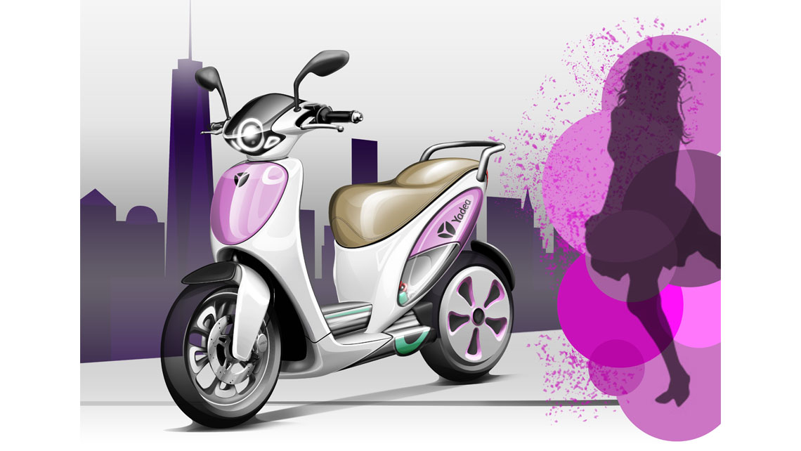 AMV Design yadea minimoto  scooter