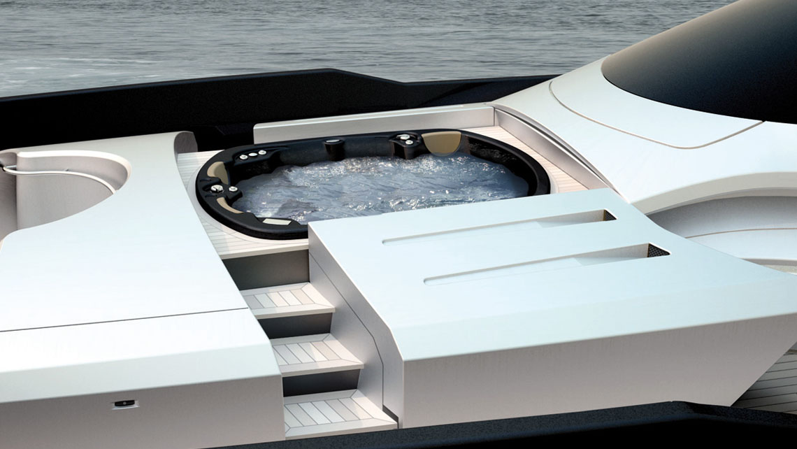 AMV Design Yacht concept of Super Yacht 125'